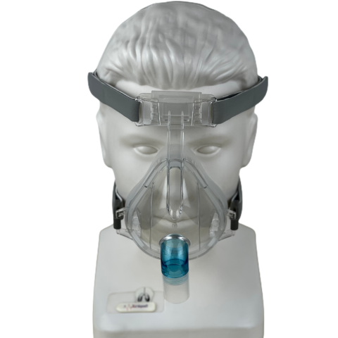 Respirox RF02 NONINV Tam Yüz Maskesi (Hava Kaçaksız)