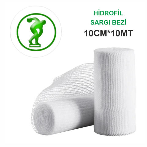 Vello Hidrofil Rulo Sargı Bezi 10cm*10m