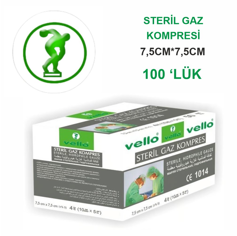 Vello Gaz Kompres 100'lük