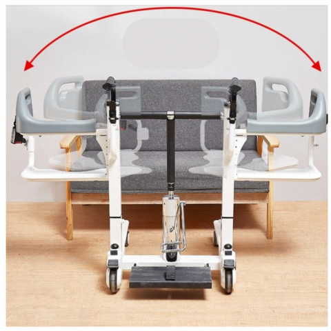 Tuvaletli Transfer Sandalyesi Hidrolikli P770