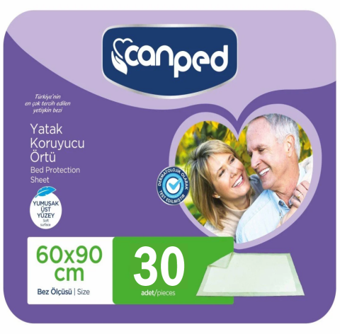 Canped Yatak Koruyucu Örtü 60CM*90CM 30'lu