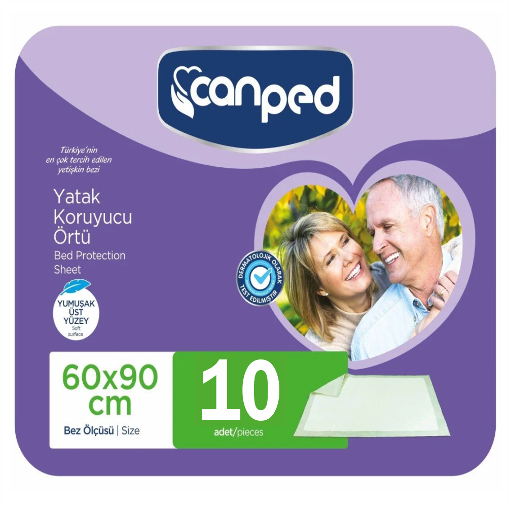 Canped Yatak Koruyucu Örtü 60CM*90CM 10'lu