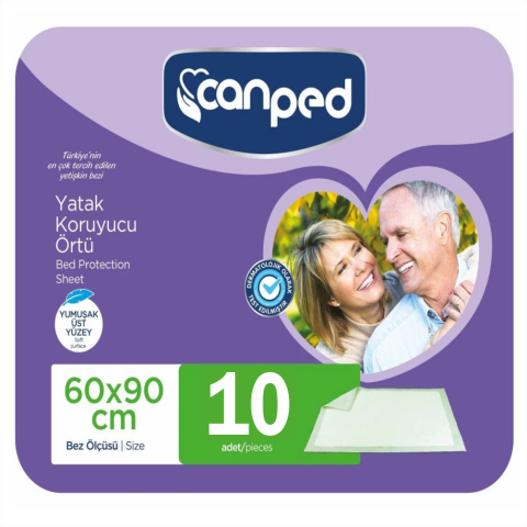 Canped Yatak Koruyucu Örtü 60CM*90CM 10'lu