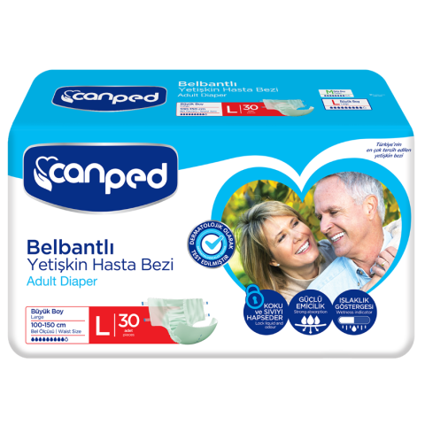 Canped Hasta Bezi Belbantlı Poli 30'lu Large