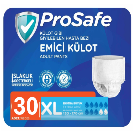 Prosafe Emici Külot Hasta Bezi 30'lu XLarge
